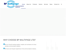 Tablet Screenshot of bpmultipage.ie